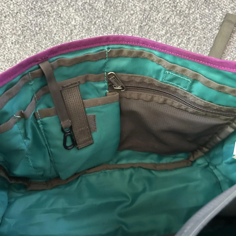 Patagonia Bag Purple MiniMass Courier Laptop Travel Soft Case Shoulder Work